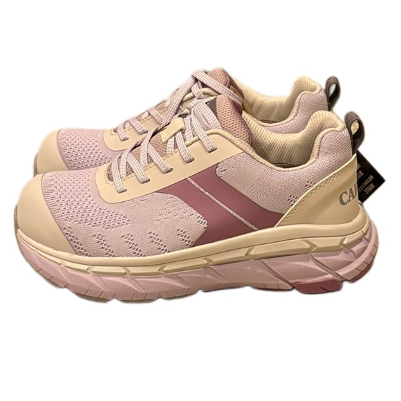 Carolina Women's Light Pink Safety Shoes - Picture 5 of 10